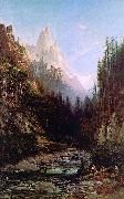 Thomas Hill Castle Craigs, California oil painting artist